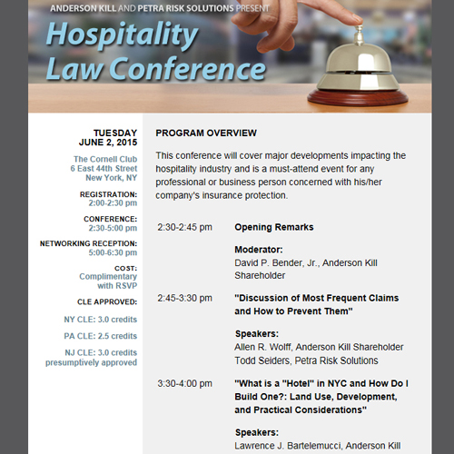Hospitality Law Conference