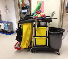 managing housekeeping cart